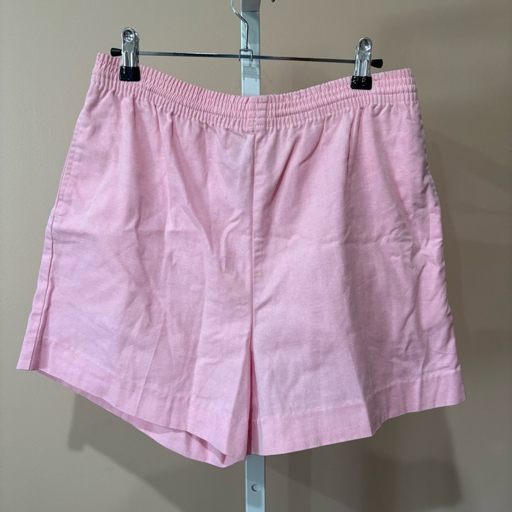 Izod vintage Women's Pink Bermudas 4